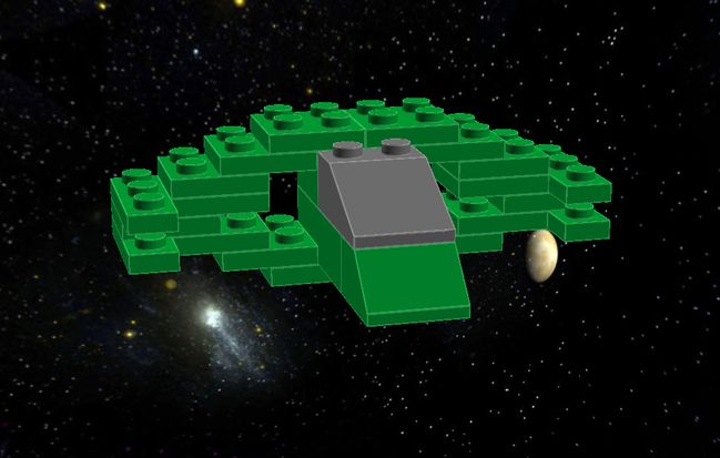 Romulan Shuttle - LXF Star Trek by Amos